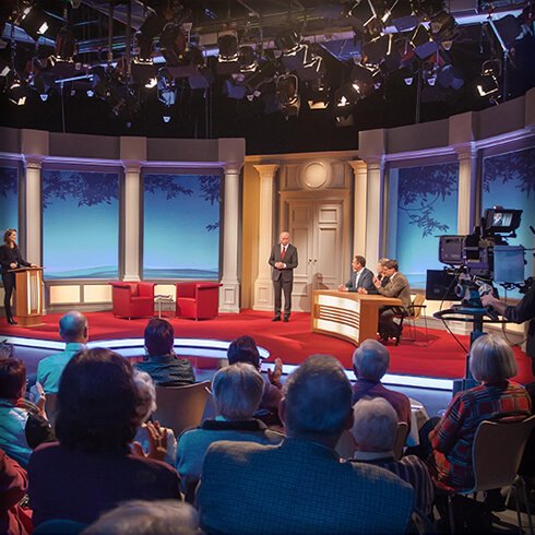 Wieland Backes, Nachtcafé, Ich trage einen großen Namen, Studio, Totale